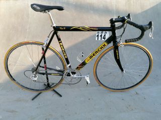 Wim Van Huffel's 2002 Eddy Merckx Team SC bike on eBay