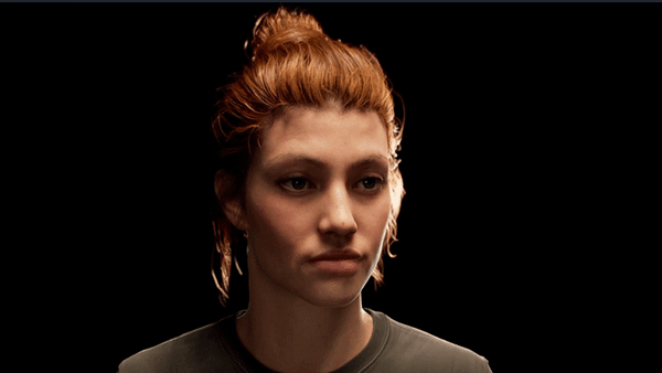 A game character chats in Nvidia ACE