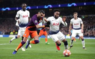Danny Rose gave away a first-half penalty at the Tottenham Hotspur Stadium