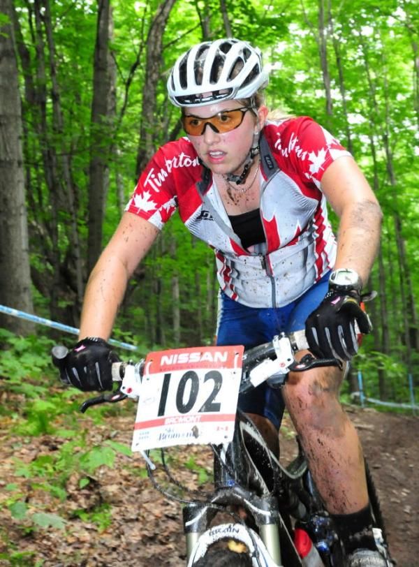 Kristina LaForge winning the Bromont World Cup.
