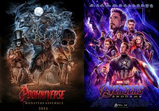Poohniverse poster vs Avengers Endgame