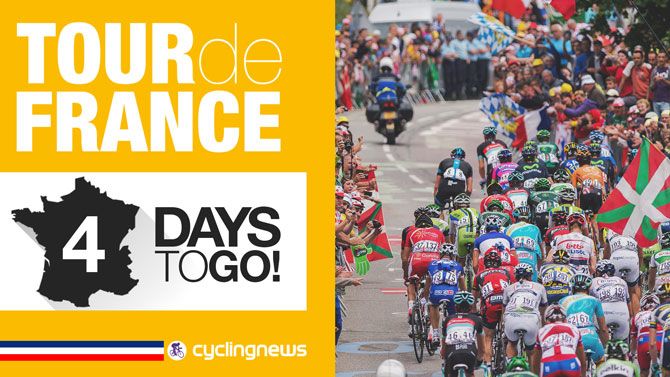 Four days to go until the Tour de France