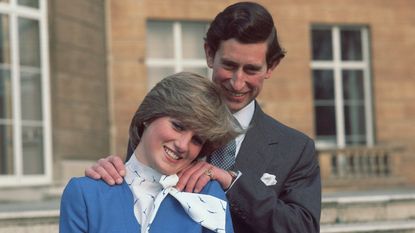 Prince Charles and Princess Diana engagement