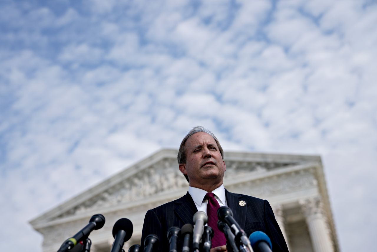 Ken Paxton in Washington