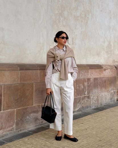 7 Chic Spring Trouser Outfits I'm Wearing In Place of Jeans | Who What Wear