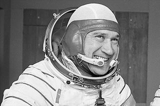 Soviet cosmonaut Anatoly Filipchenko, seen here prior to his Soyuz 16 mission in 1974, died on Sunday, Aug. 7, 2022.