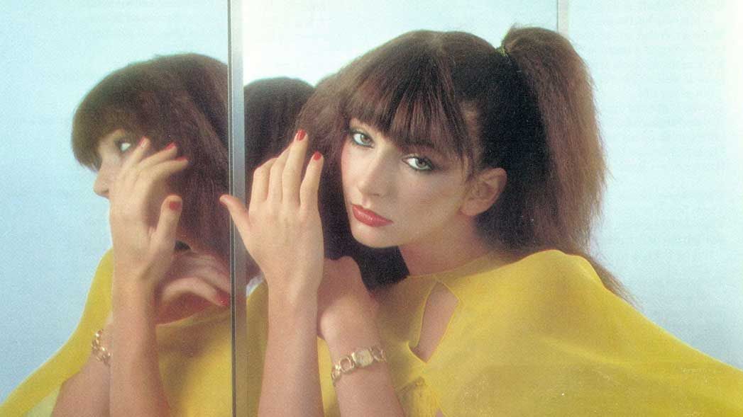 Kate Bush wearing a Seiko watch