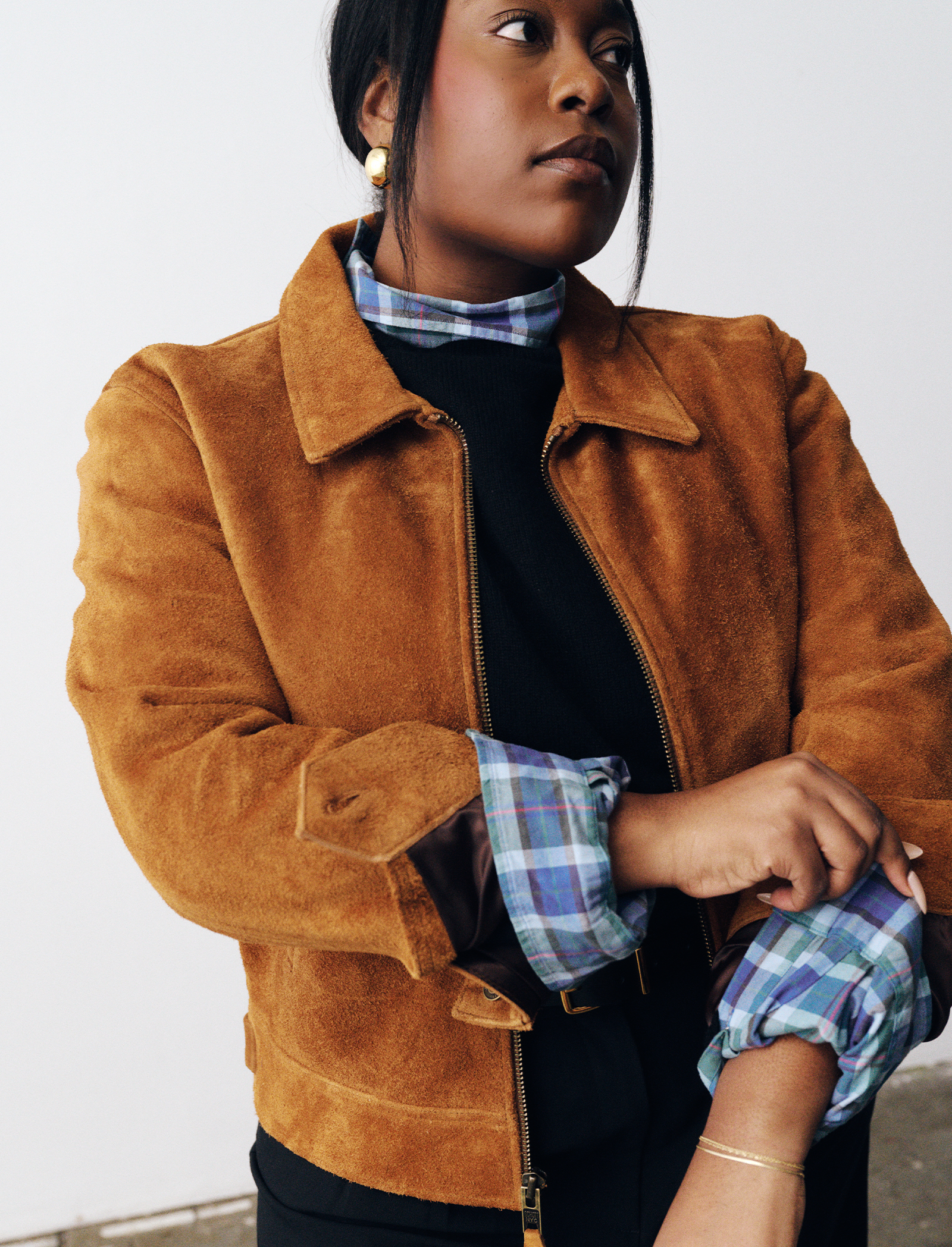Suede Jacket The Great Try On