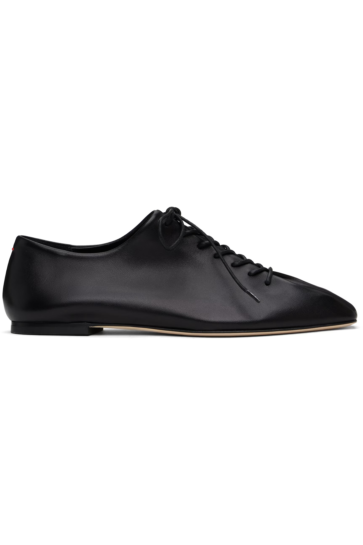 Black Isla Nappa Leather Derbys