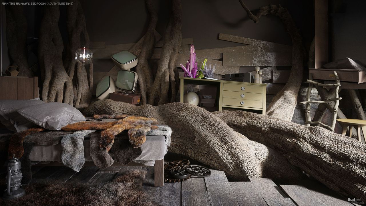 animated TV bedrooms