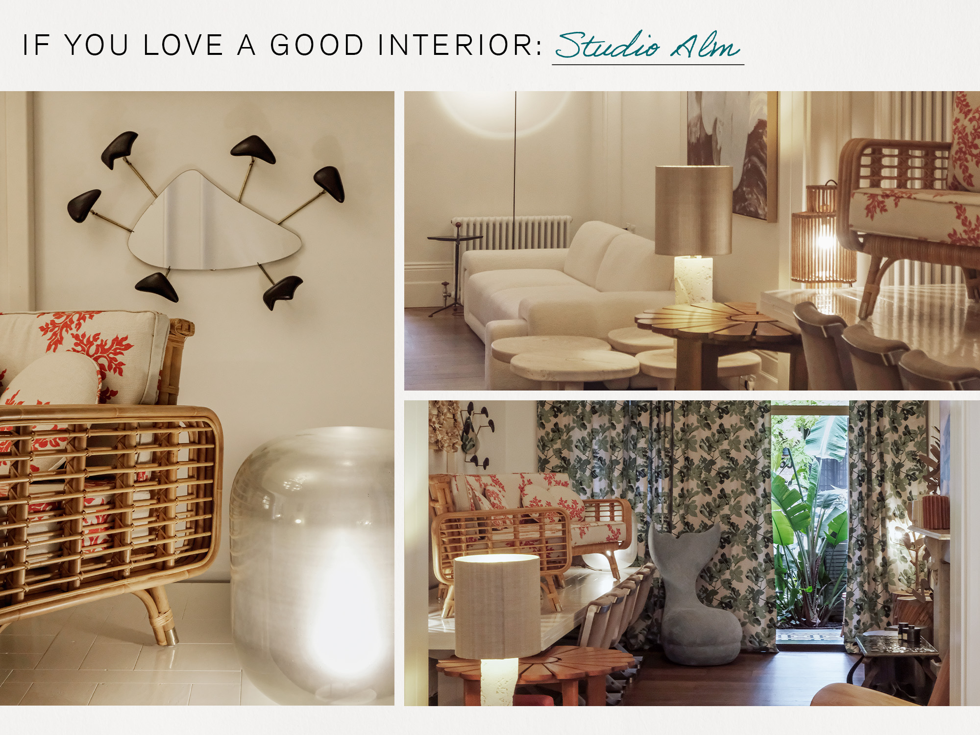 Collage of Studio Alm in Sydney, Australia.