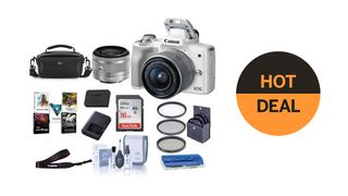 Pick up the Canon EOS M50 + lens bundle for only $499!