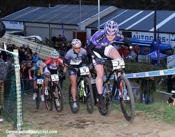 Last leads up the climb in the Big Final