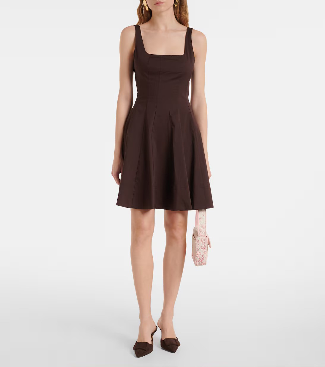 Staud, Wells cotton minidress