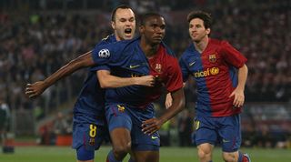 Samuel Eto'o Andres Iniesta