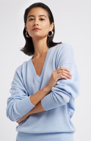 Cashmere V-Neck Sweater