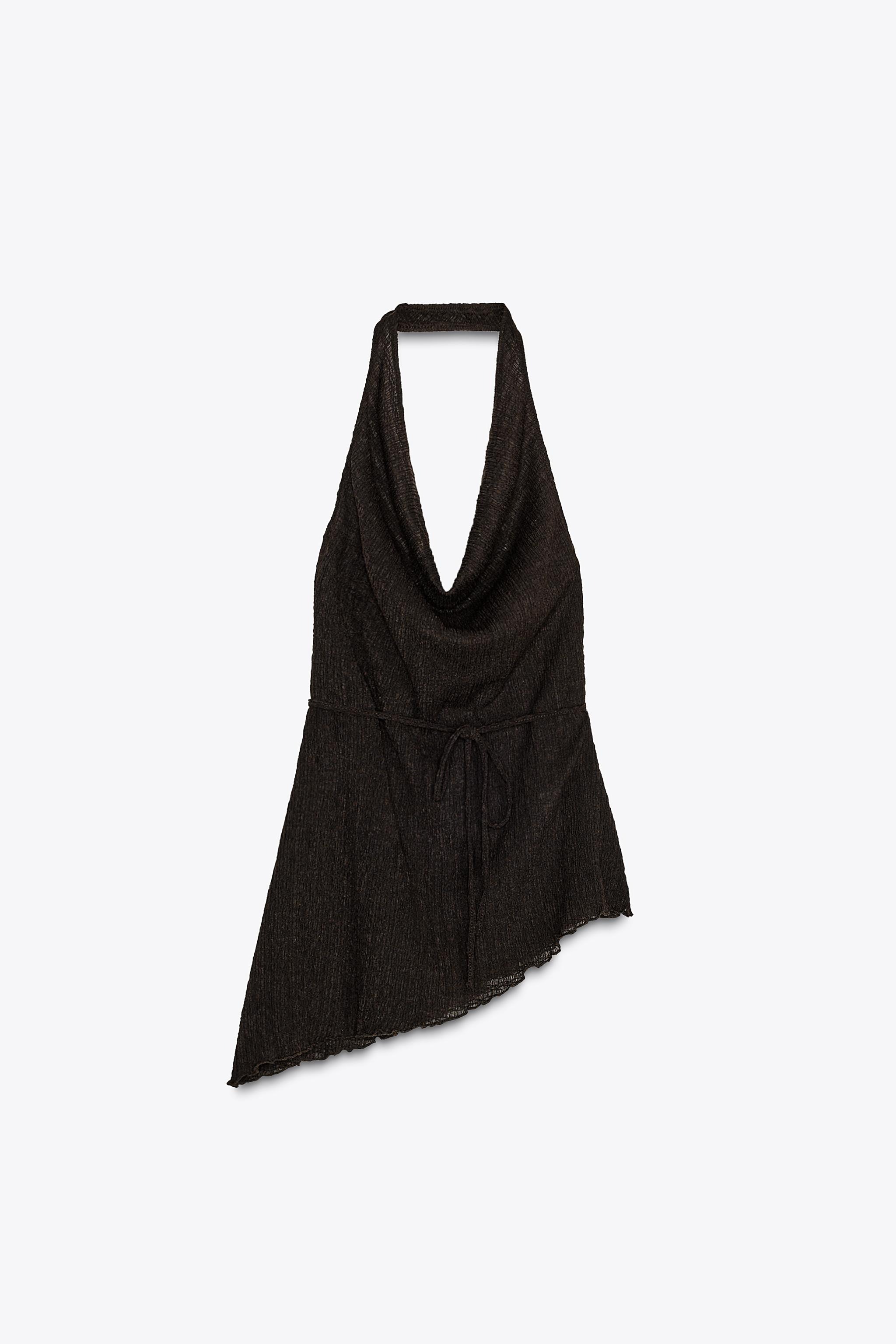 ZARA, Textured Asymmetric Top
