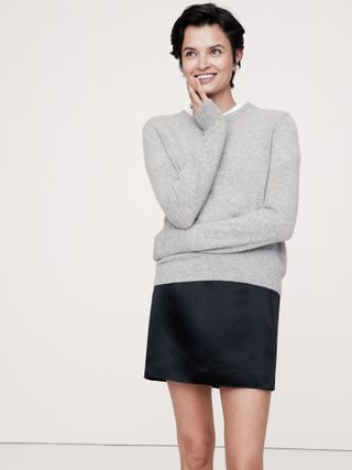 banana republic, Lightweight Cashmere Crew-Neck Sweater