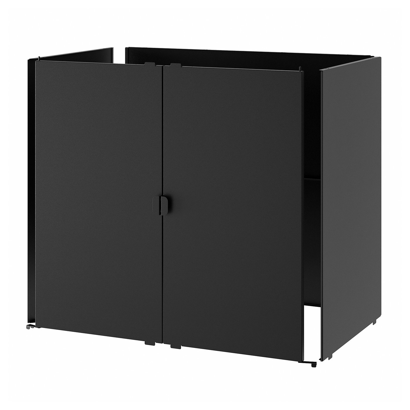 Grillsk&amp;Auml;r Door/side Units/back - Black/stainless Steel Outdoor 33 7/8x24 "
