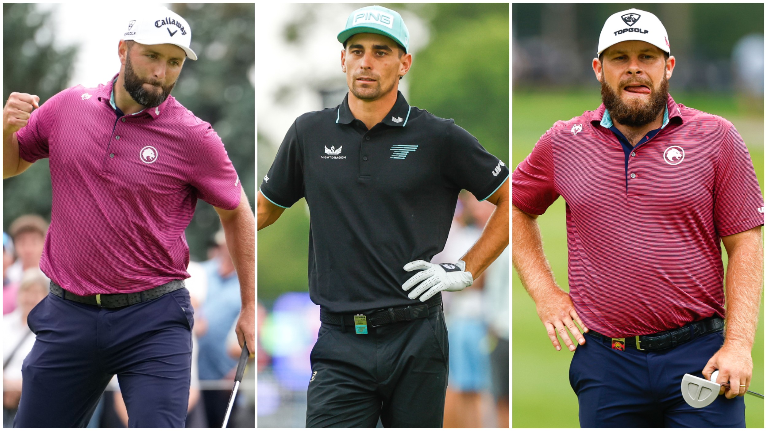 LIV Golf players at the BMW PGA Championship