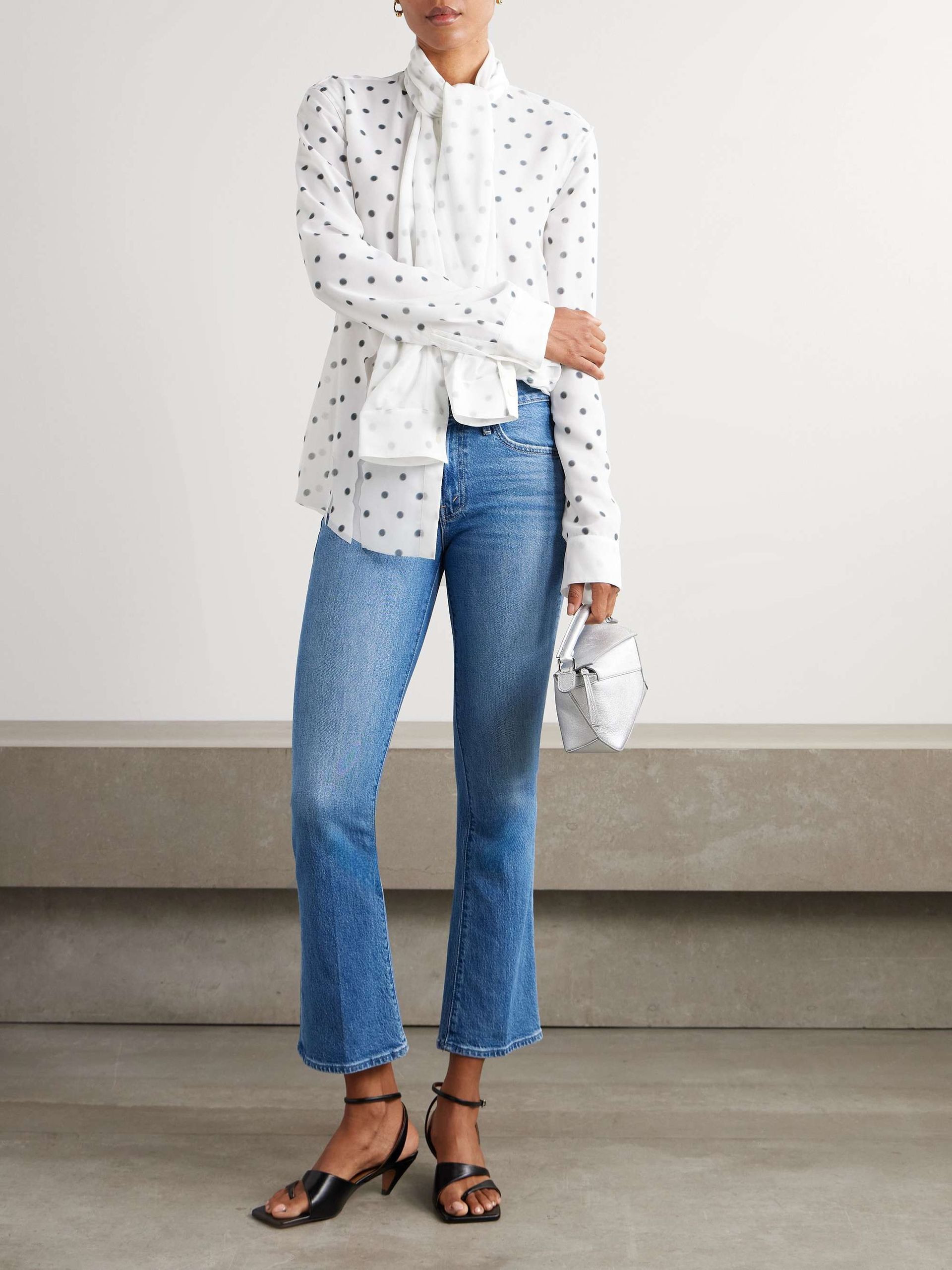 The Outsider Flood Cropped Flared Jeans