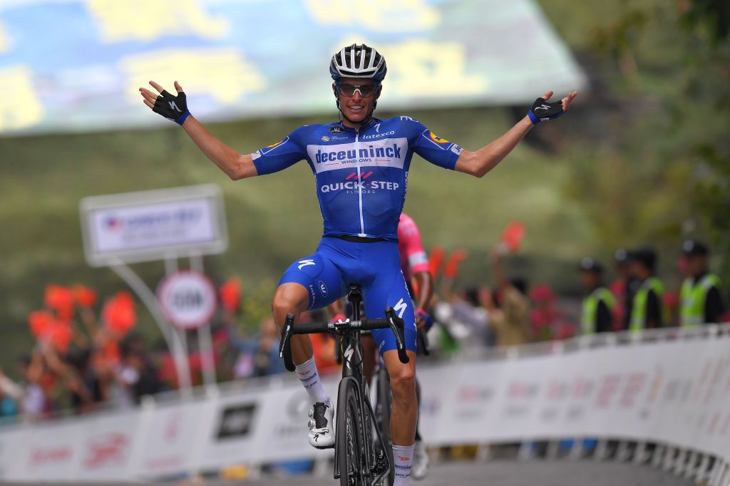 Enric Mas (Deceuninck-QuickStep) triumphed on stage 4 of the Tour of Guangxi