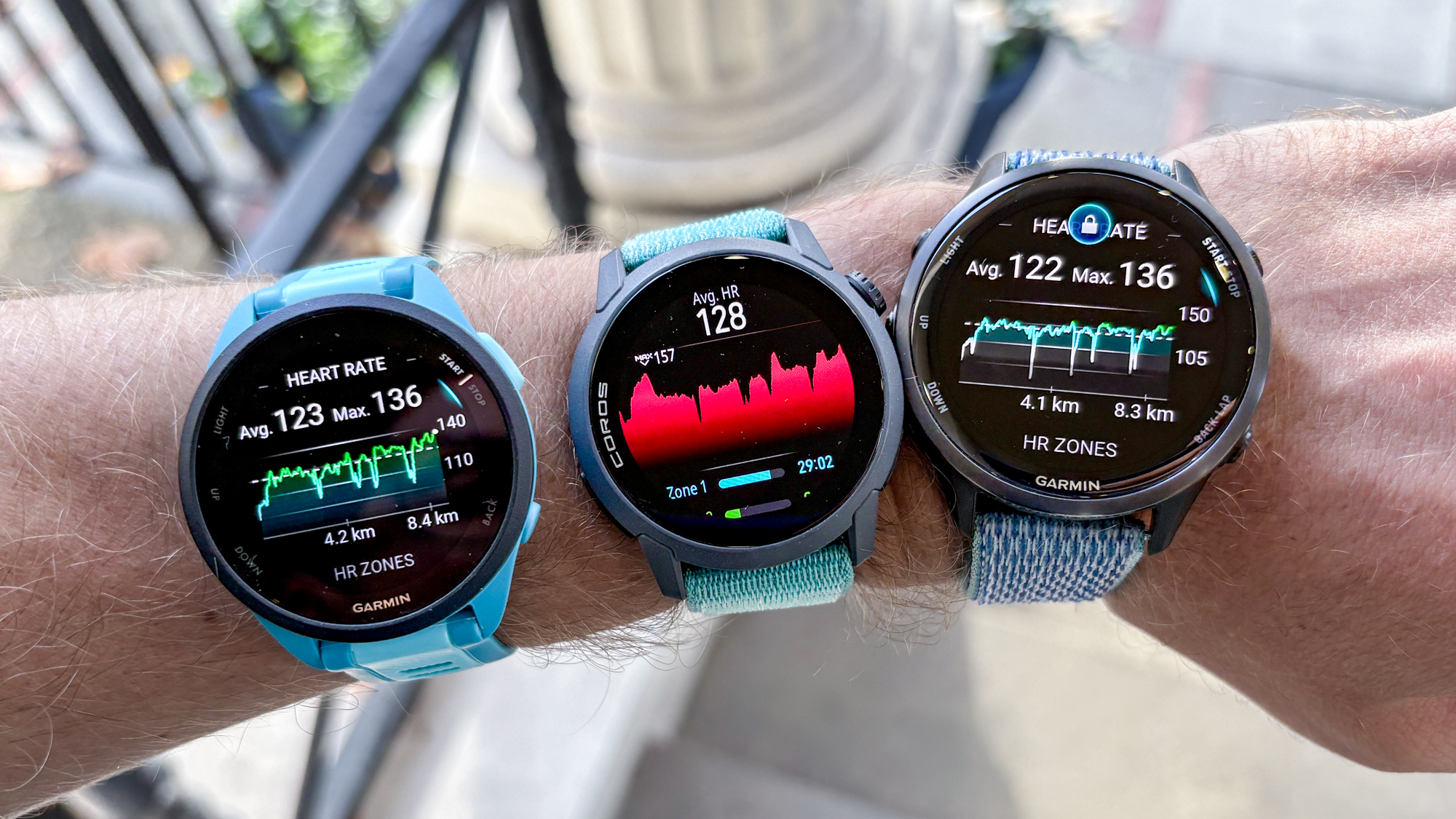 Garmin Forerunner 165 vs Coros Pace 4