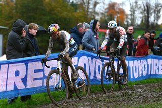 Tom Pidcock races in the mud at the World Cup Druivencross Overijse 