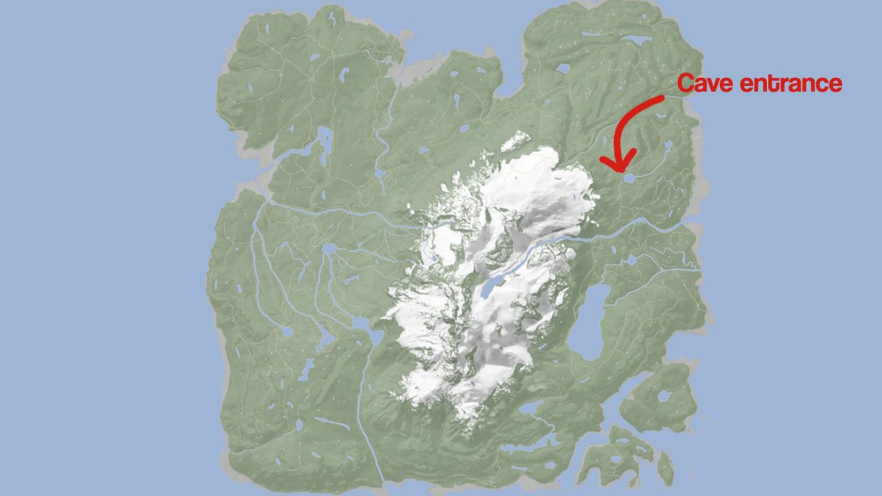 Sons of the Forest pickaxe location