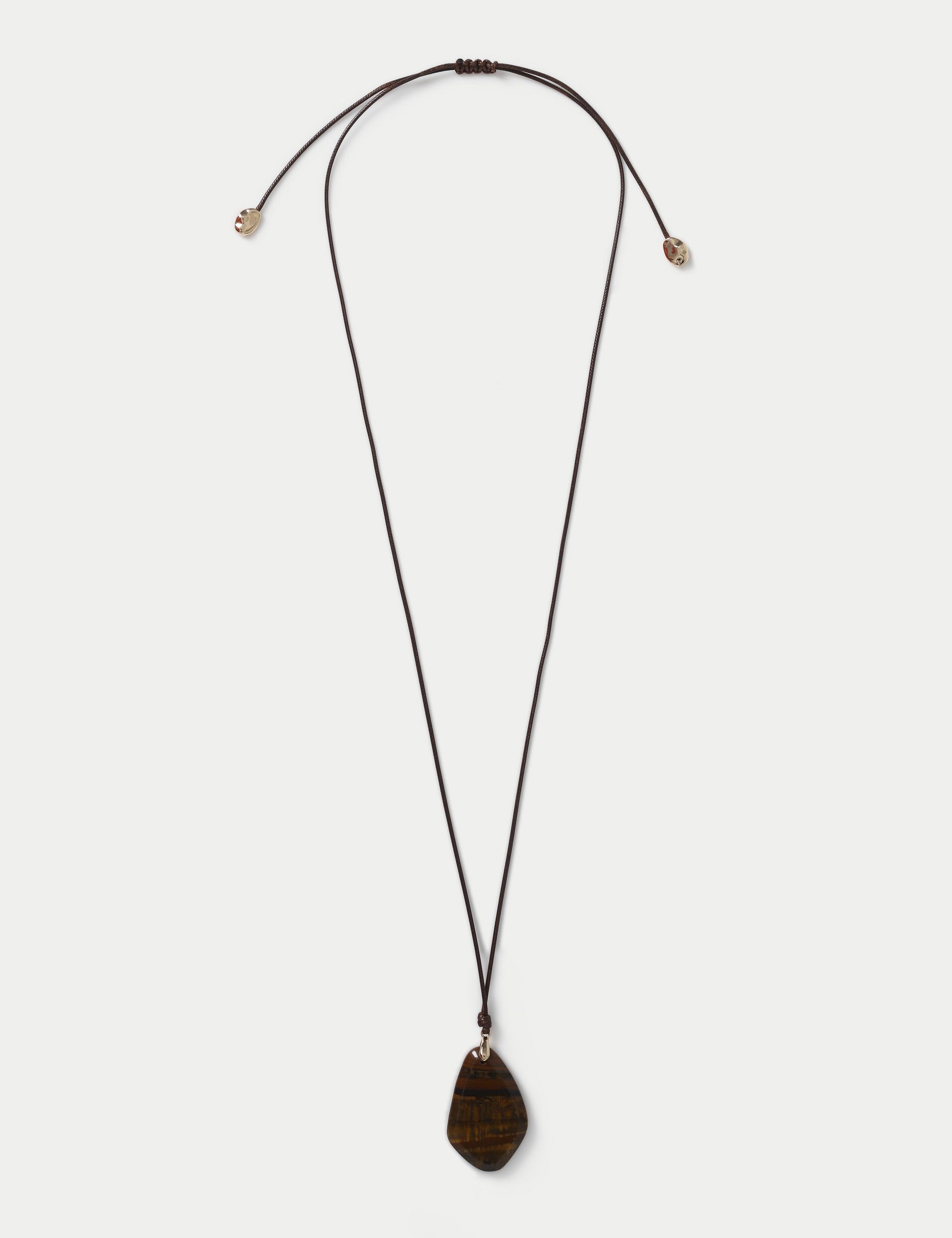 long string pendant necklace