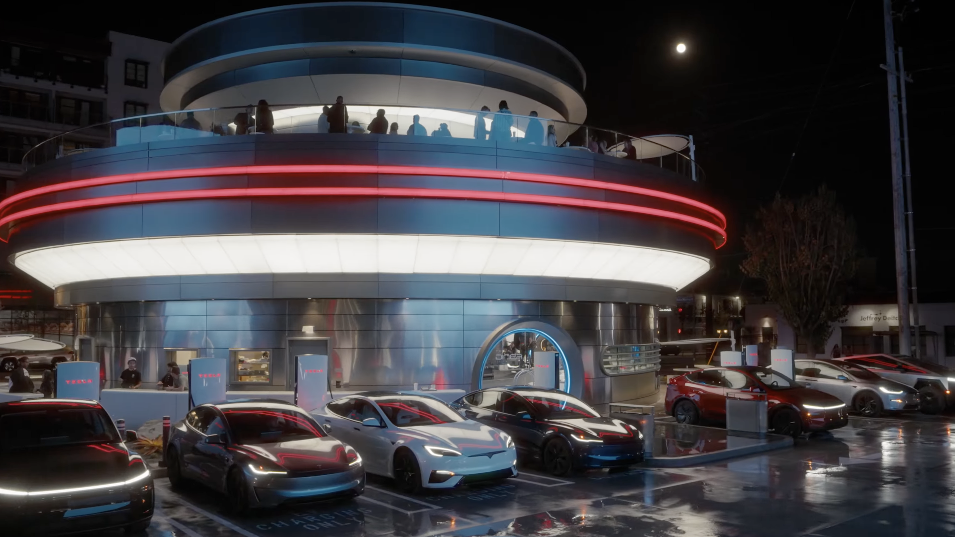 Tesla diner
