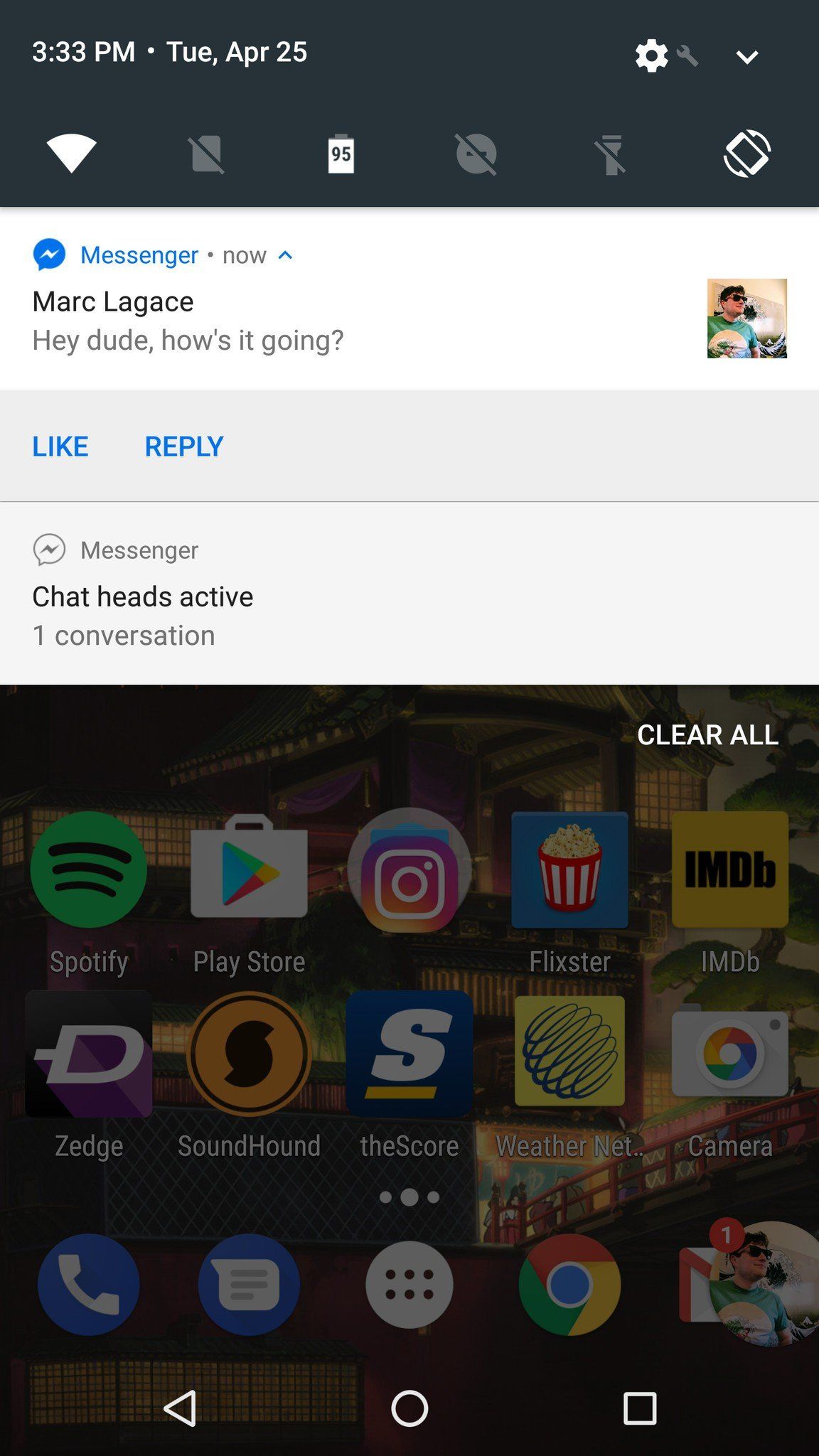 Android notifications