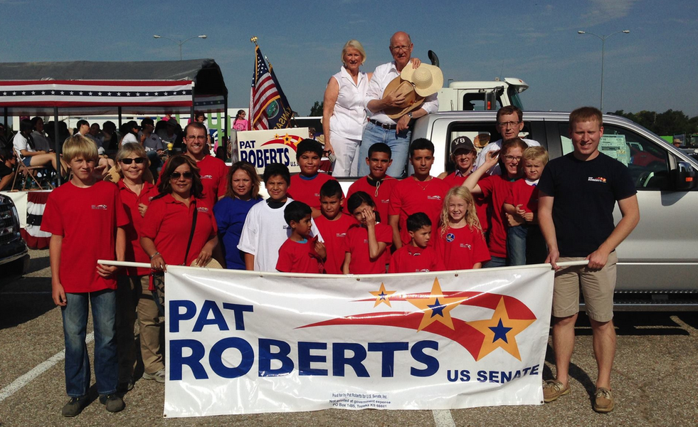 Poll: Republican Sen. Pat Roberts trails by wide margin &amp;amp;mdash; in deep red Kansas