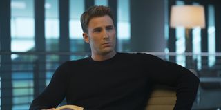 Chris Evans as Steve Rogers in Captain America: Civil War