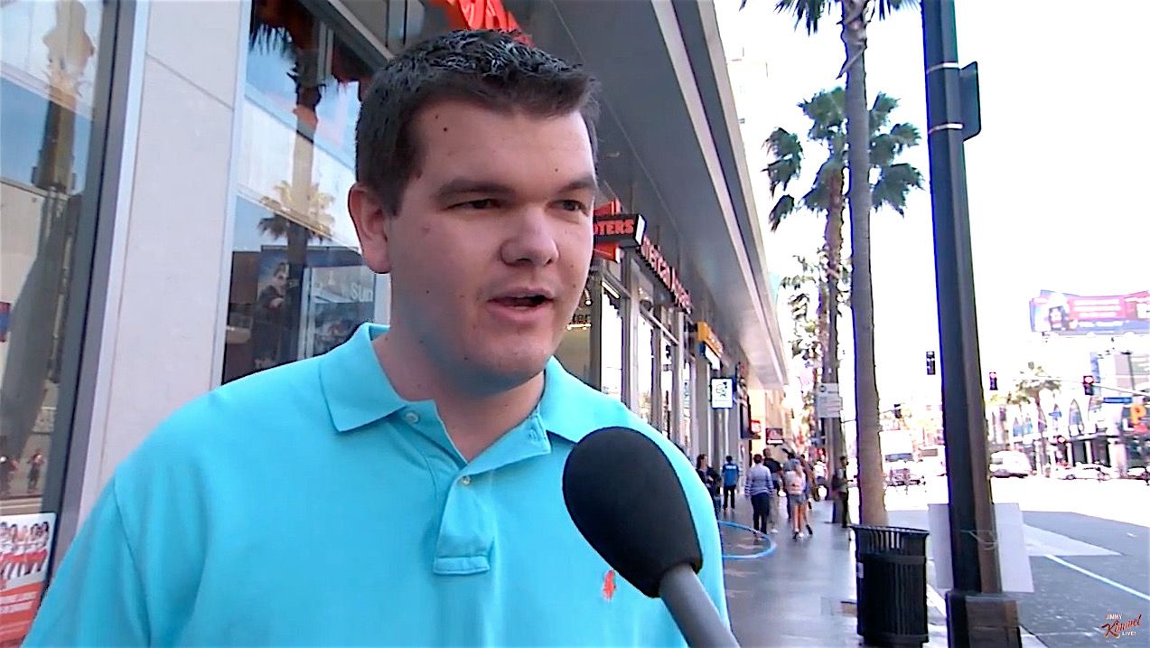 Pedestrians lie to Jimmy Kimmel about Donald Trump VP pick