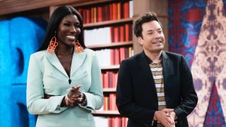 Jimmy Fallon and Bozoma Saint John hosting On Brand with Jimmy Fallon for NBC