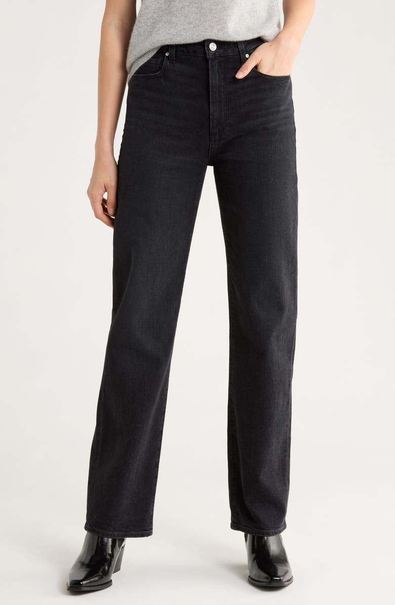 Stevie High Waist Ankle Straight Leg Jeans