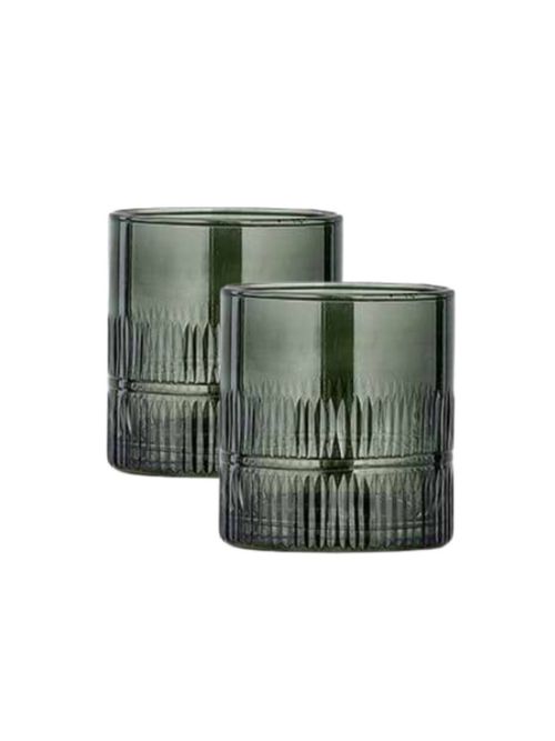 Mila Tumbler in Dark Emerald - Set of 4