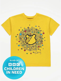 1. Pudsey Yellow Easy On Easy Wear Official T-Shirt - View at ASDA