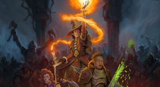 Project ORCS art featuring a party of adventurers