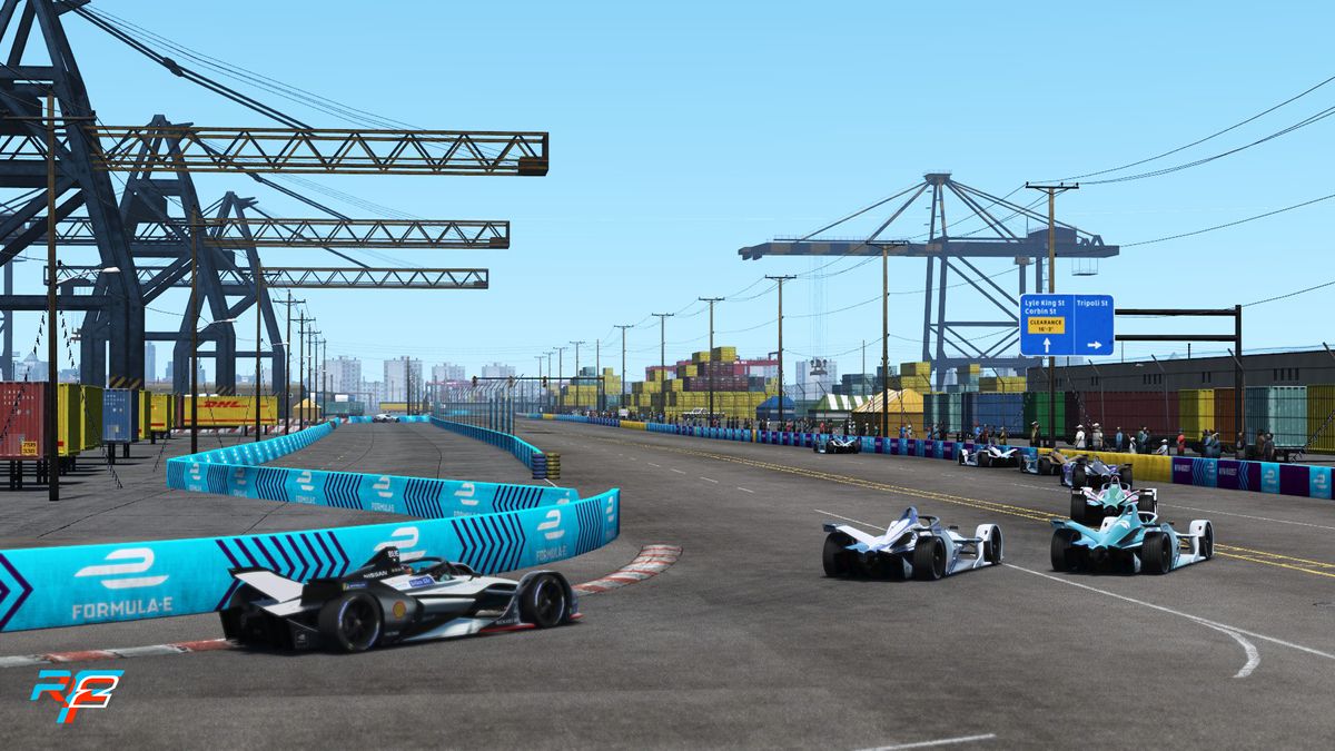 The ABB Formula-E Race at Home Challenge calls on rFactor 2 for the hard work.