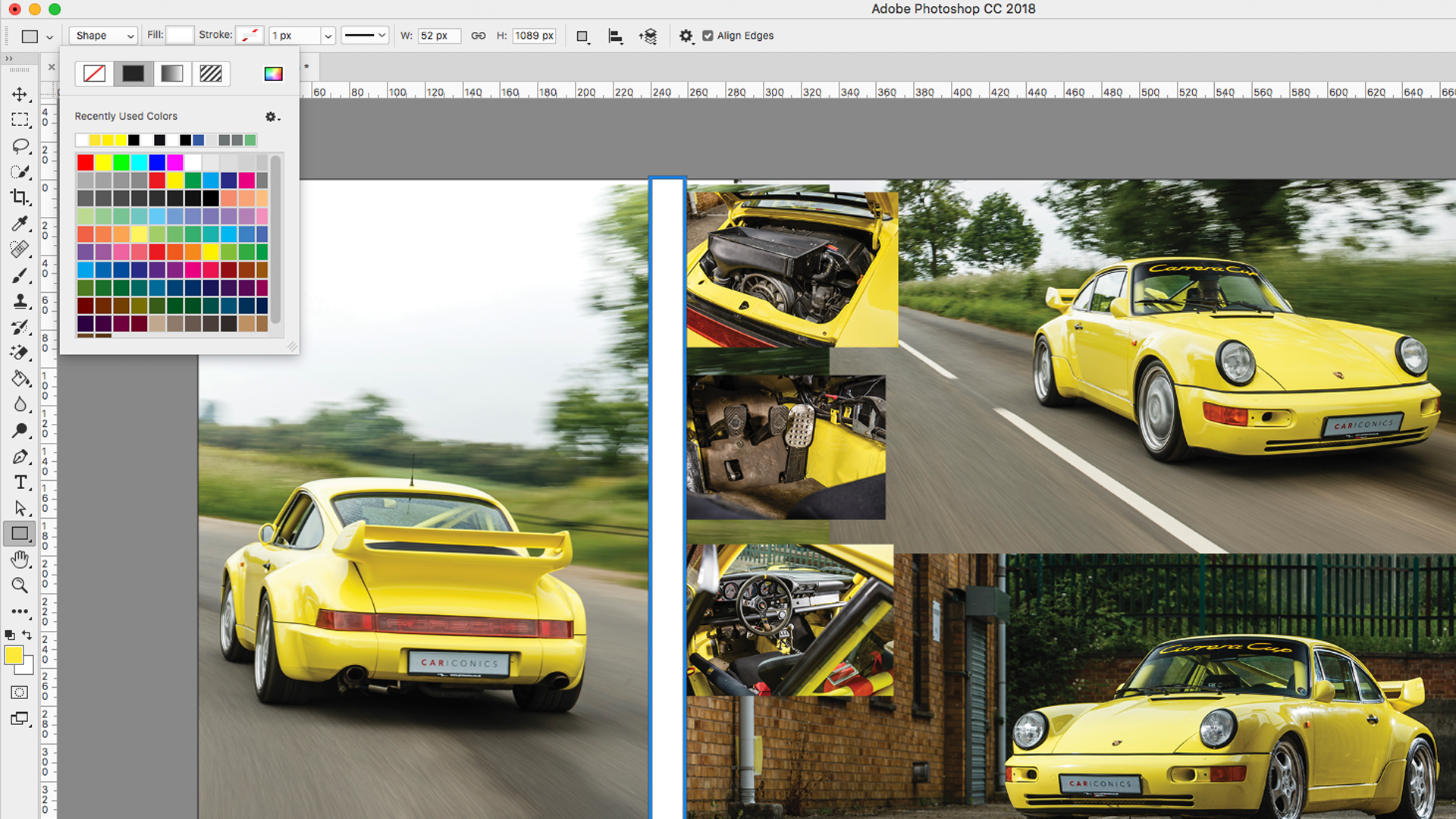how to create photo collage in Photoshop
