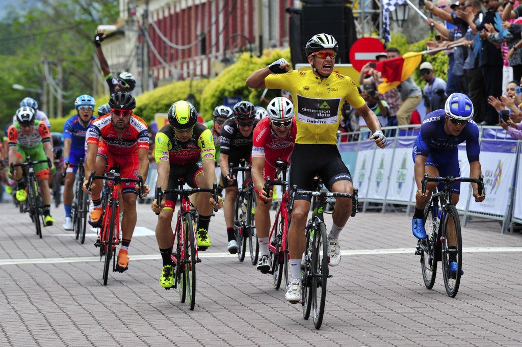 Ryan Gibbons (Dimension Data) wins stage 5