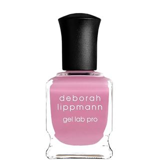 Deborah Lippmann Nail Polish, Gel Lab Pro, in pink on a white background