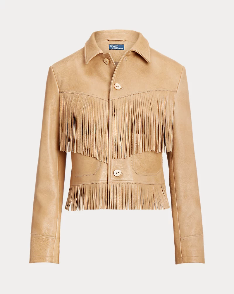 Fringe Leather Jacket