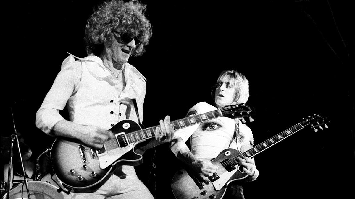 “Mick came in with his Les Paul, plugged in to my amp and fiddled with ...