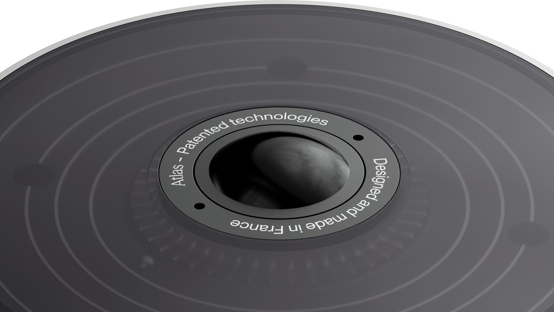 A close-up of the SkyGuard sensor on top of the Vaonis Atlas.