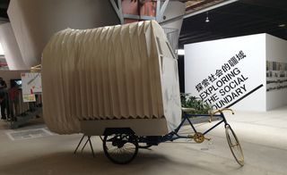 'The Tricycle House', an installation by People's Architecture