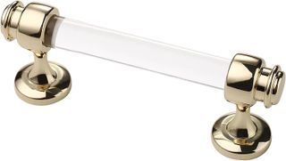 gold acrylic kitchen handle