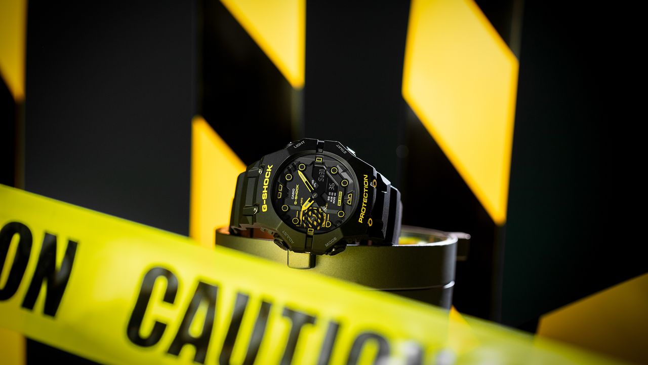 Casio G-Shock Caution Yellow